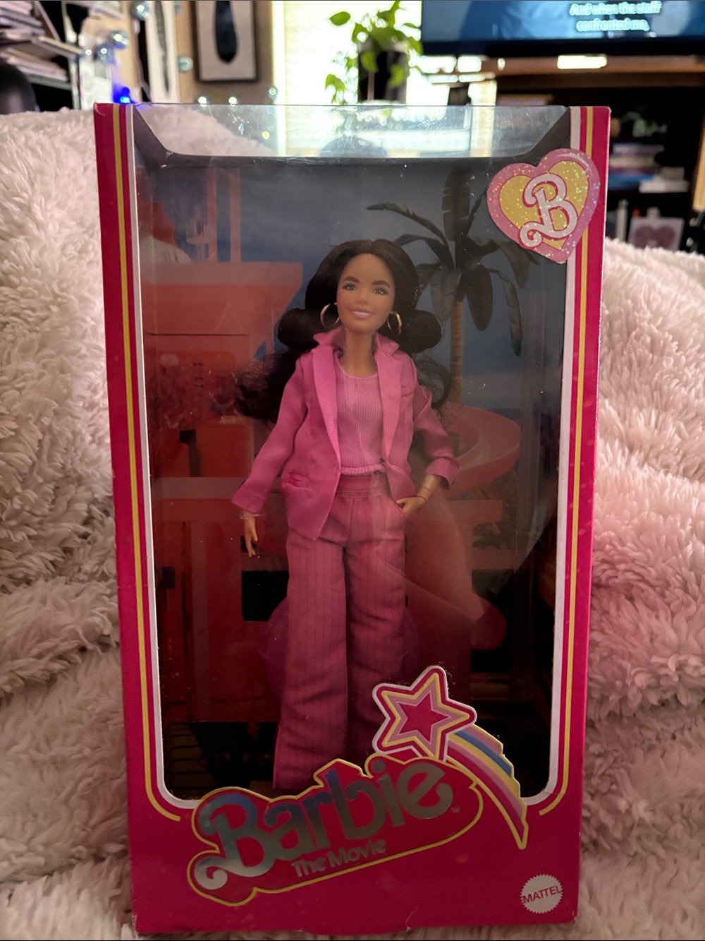 Barbie The Movie Gloria Pink Power Suit Doll NIB Mattel 2022
